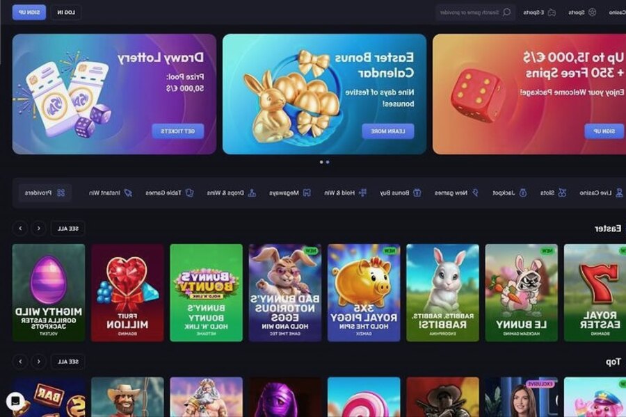 Spinaura Casino - Page de Connexion